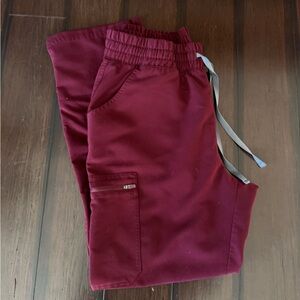 Figs Women’s Maroon/Burgundy Scrub Pants